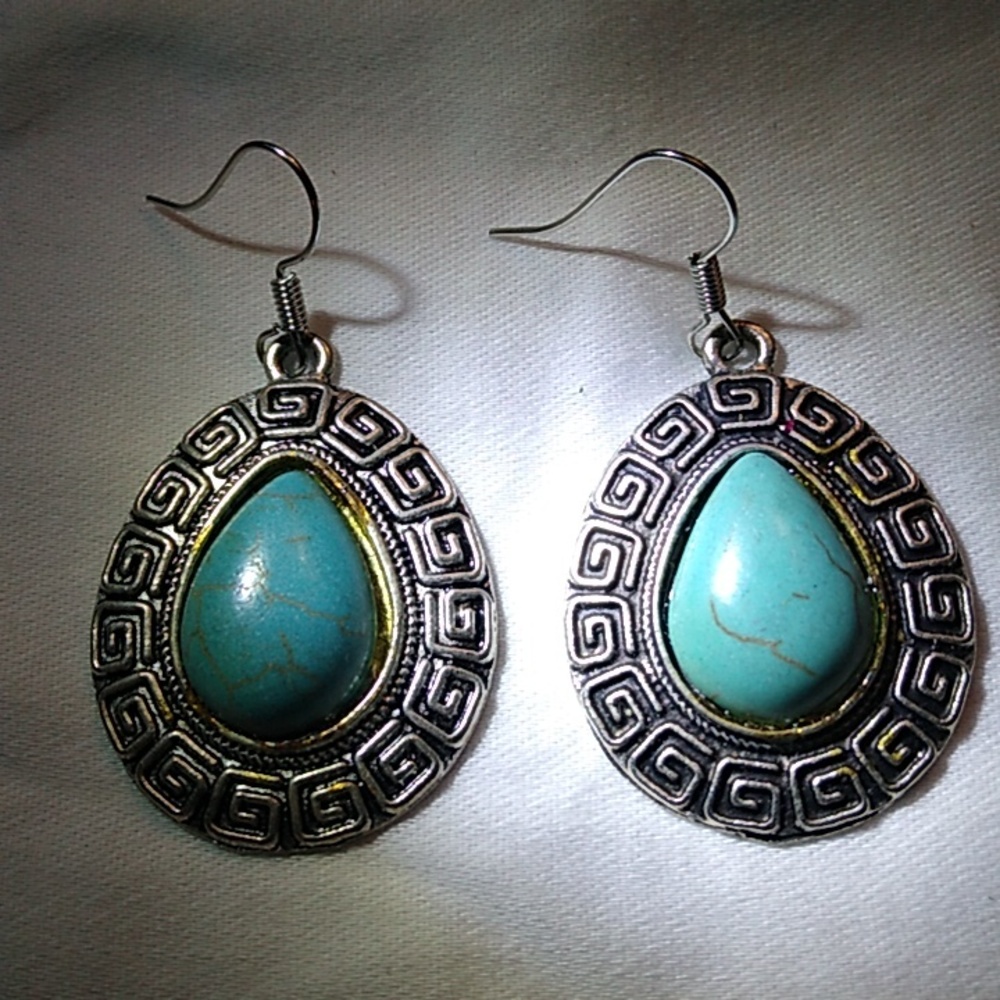 Turquoise Drop Earrings